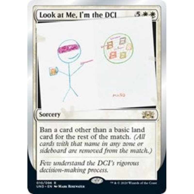 Look at Me, I'm the DCI [Unsanctioned]