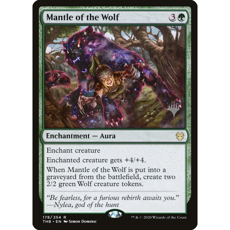 Mantle of the Wolf (Promo Pack) [Theros Beyond Death Promos]