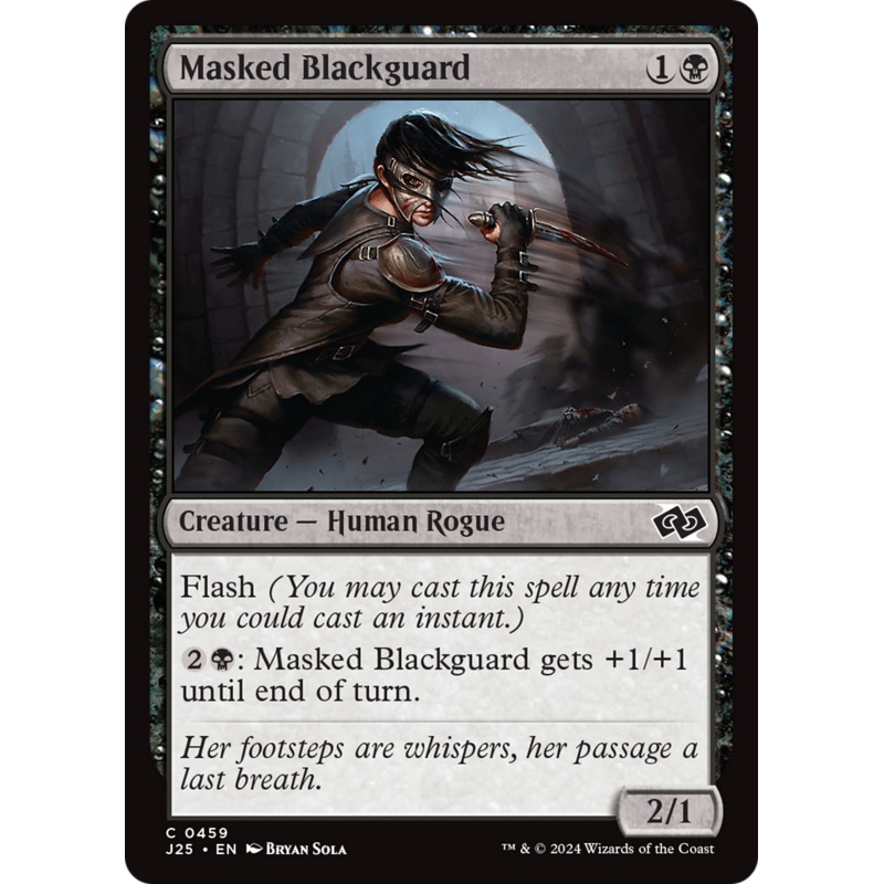 Masked Blackguard [Foundations Jumpstart]