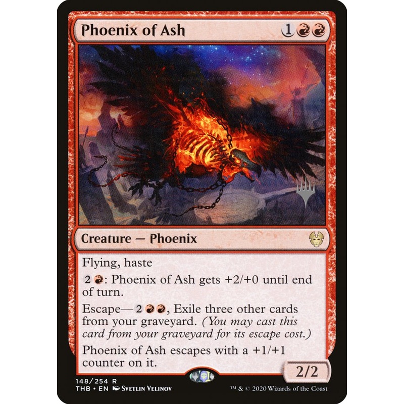 Phoenix of Ash (Promo Pack) [Theros Beyond Death Promos]