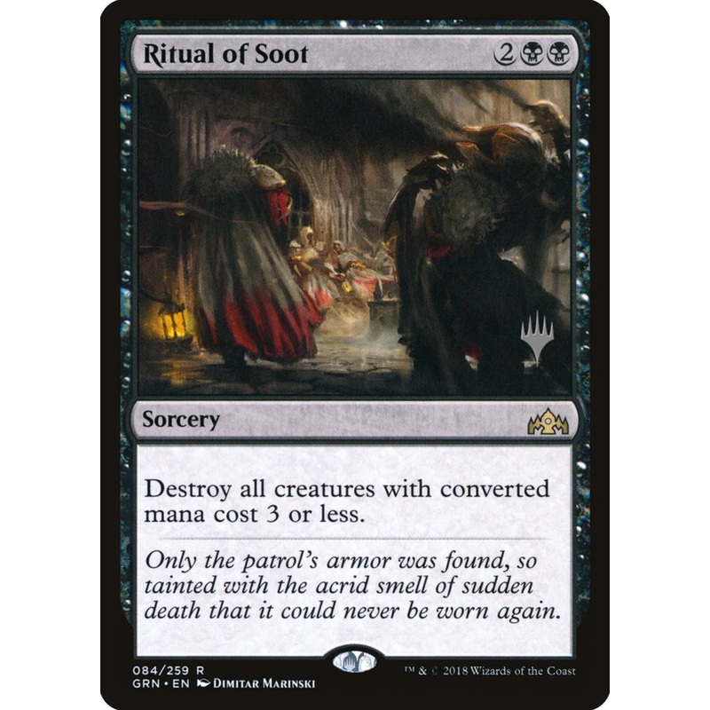 Ritual of Soot (Promo Pack) [Guilds of Ravnica Promos]