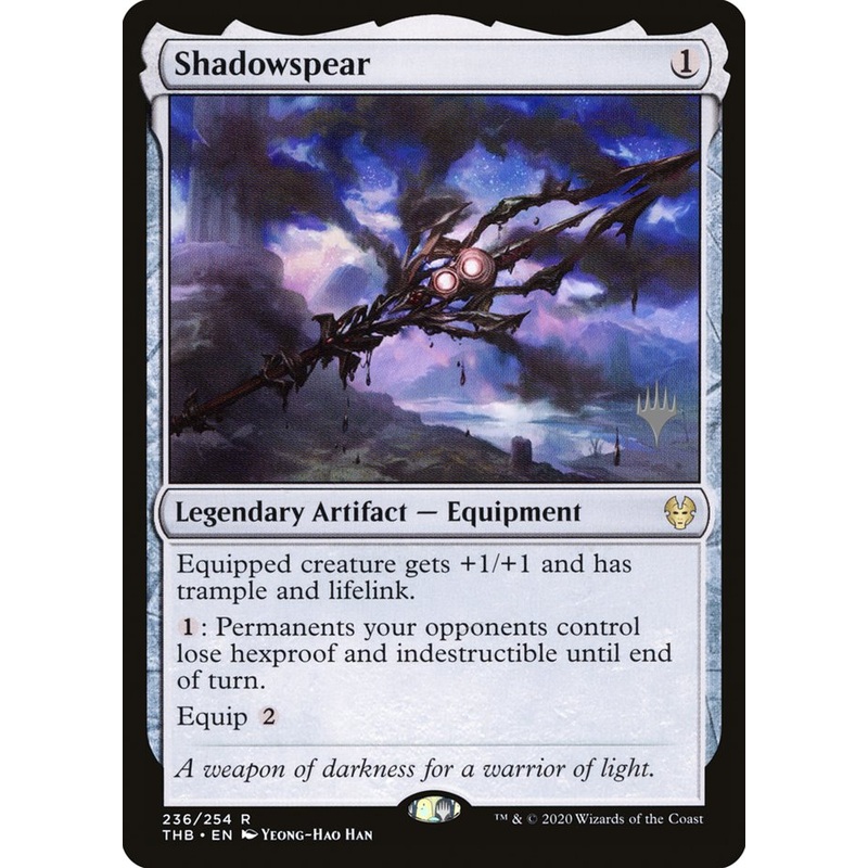 Shadowspear (Promo Pack) [Theros Beyond Death Promos]