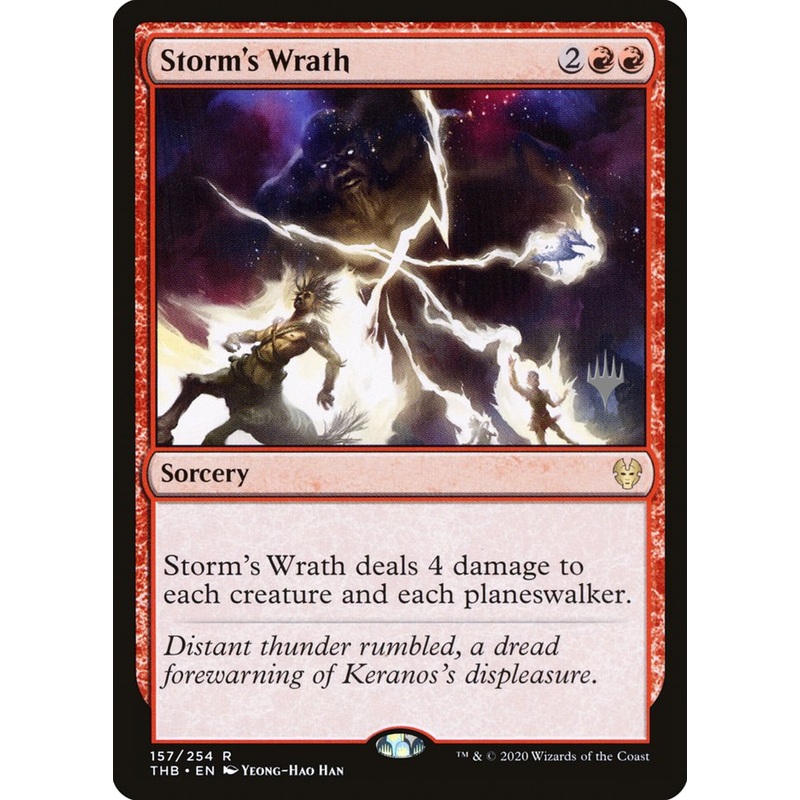Storm's Wrath (Promo Pack) [Theros Beyond Death Promos]