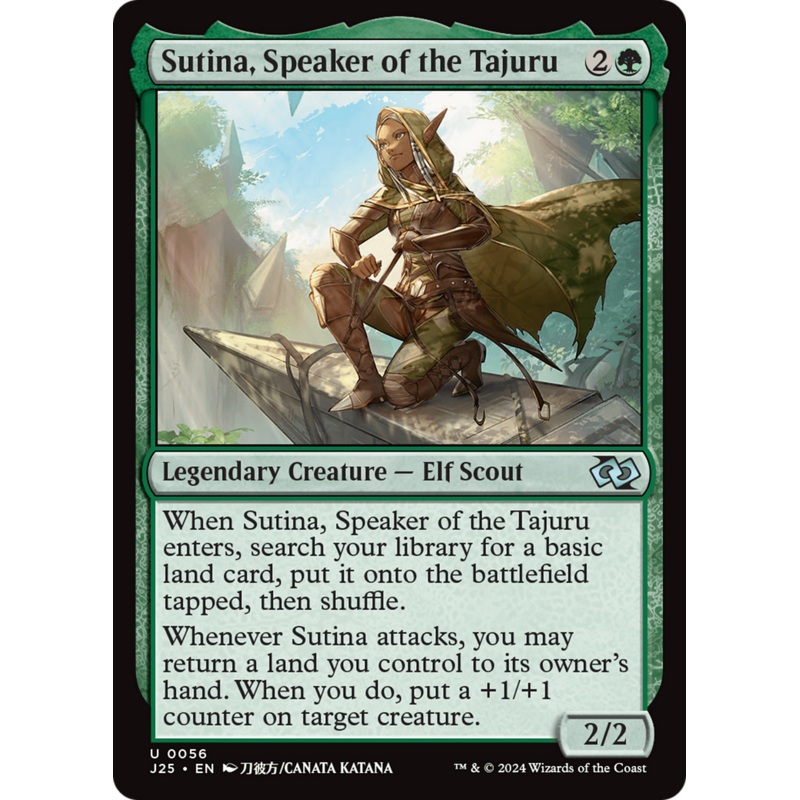 Sutina, Speaker of the Tajuru (Anime) [Foundations Jumpstart]