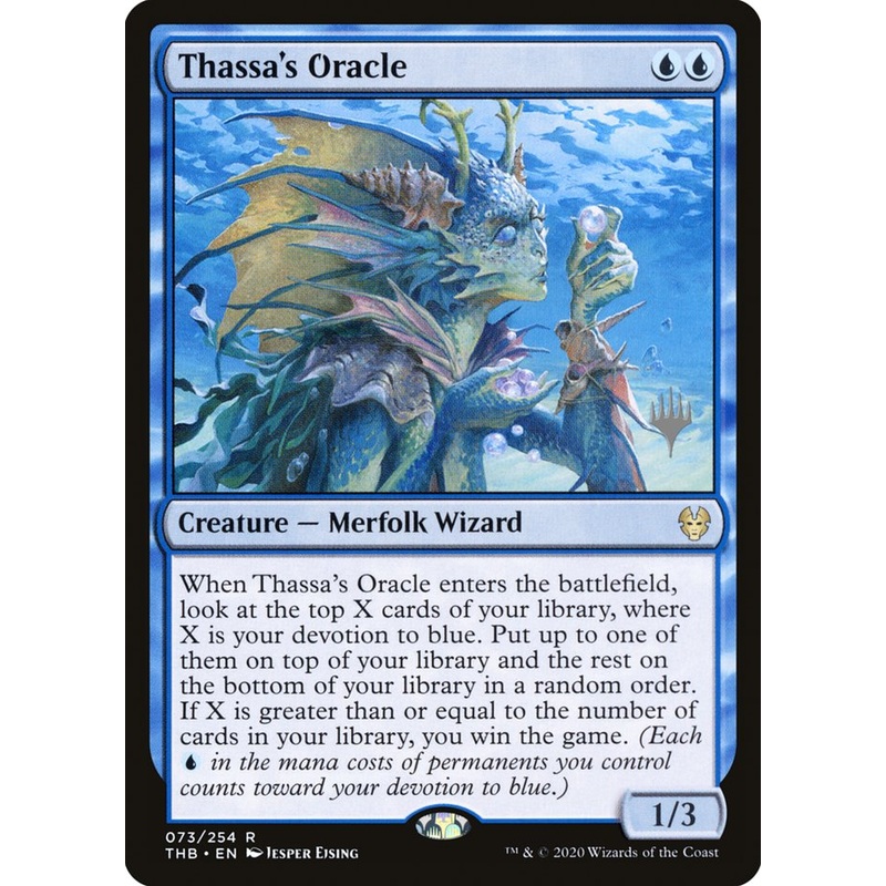 Thassa's Oracle (Promo Pack) [Theros Beyond Death Promos]