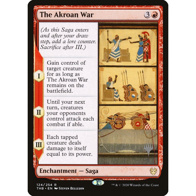 The Akroan War (Promo Pack) [Theros Beyond Death Promos]