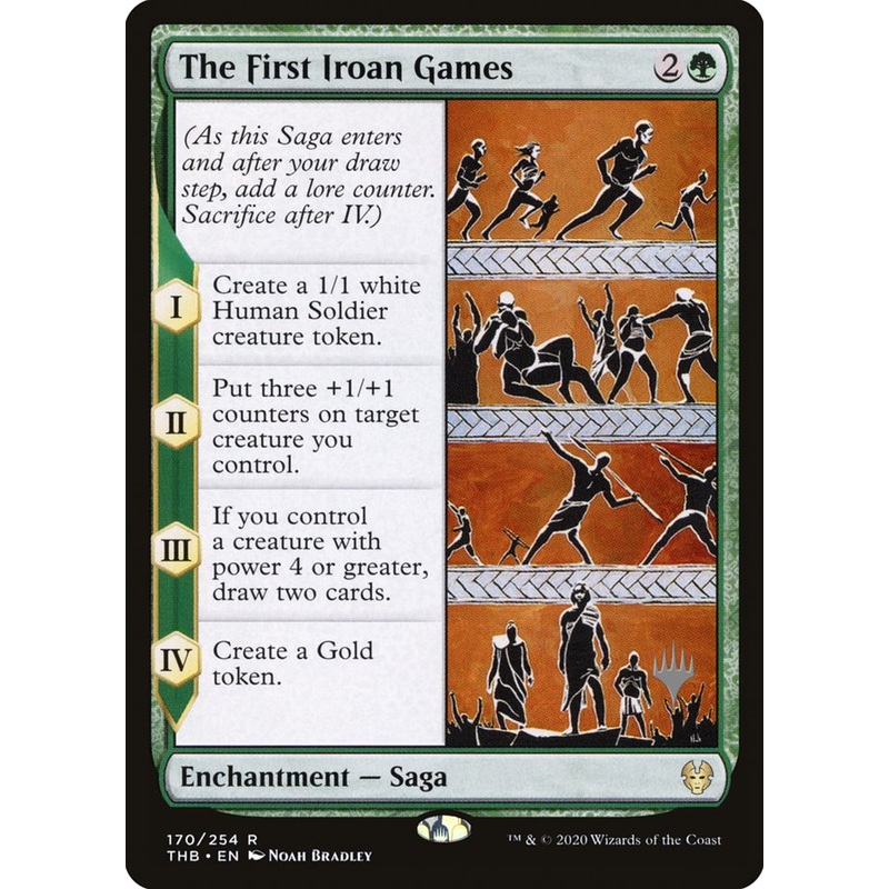 The First Iroan Games (Promo Pack) [Theros Beyond Death Promos]