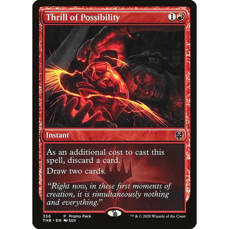 Thrill of Possibility (Promo Pack) [Theros Beyond Death Promos]