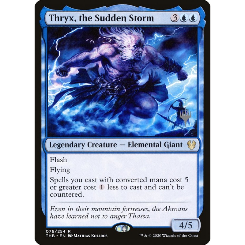 Thryx, the Sudden Storm (Promo Pack) [Theros Beyond Death Promos]