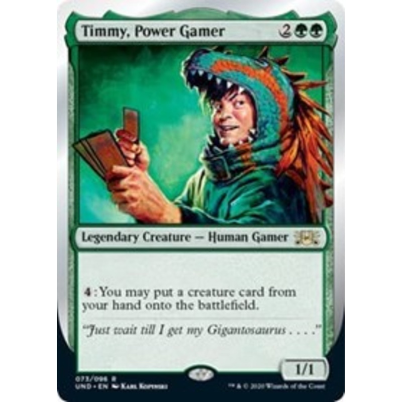 Timmy, Power Gamer [Unsanctioned]