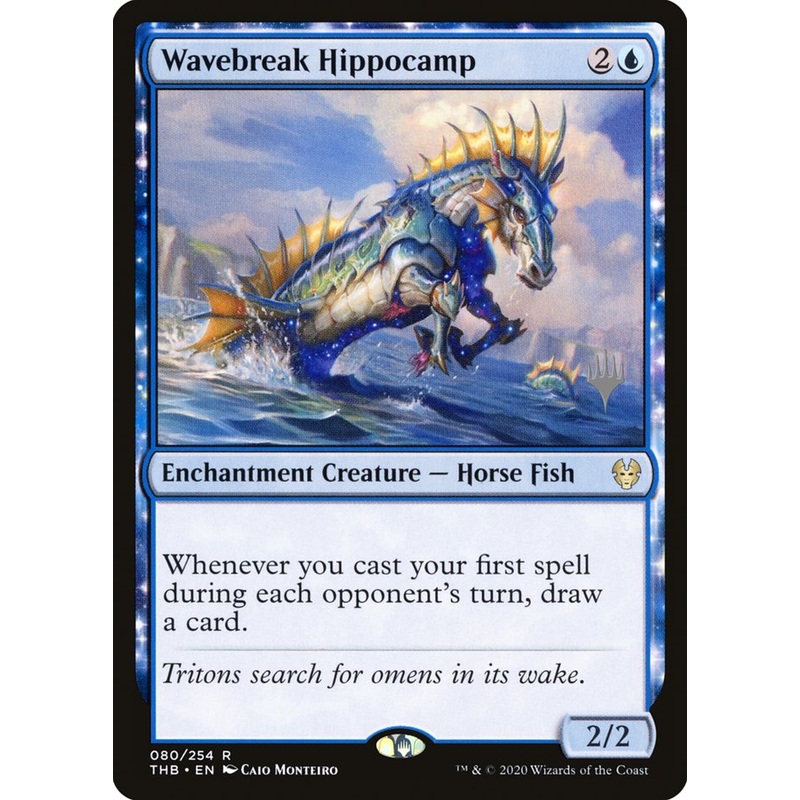 Wavebreak Hippocamp (Promo Pack) [Theros Beyond Death Promos]