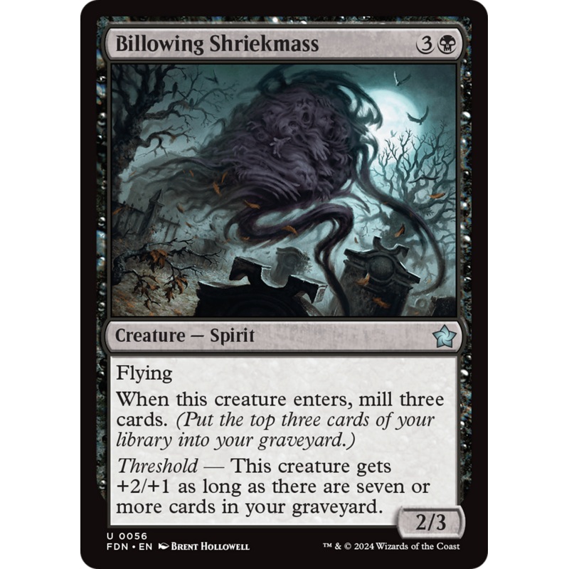 Billowing Shriekmass [Foundations]