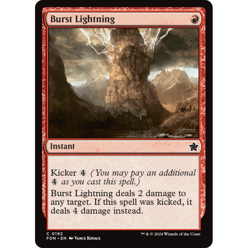 Burst Lightning [Foundations]