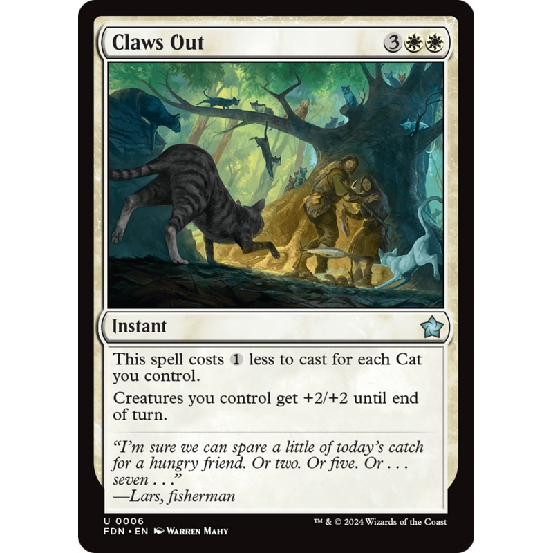 Claws Out [Foundations]