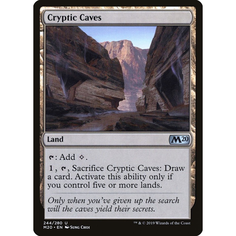 Cryptic Caves [Core Set 2020]