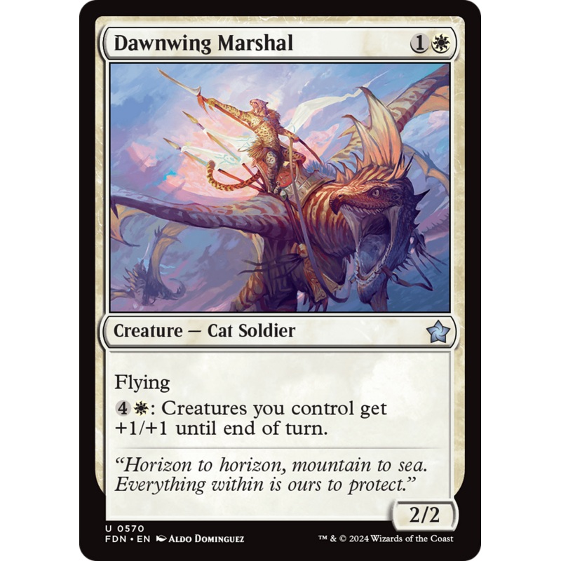 Dawnwing Marshal [Foundations]