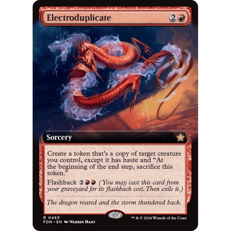 Electroduplicate (Extended Art) [Foundations]