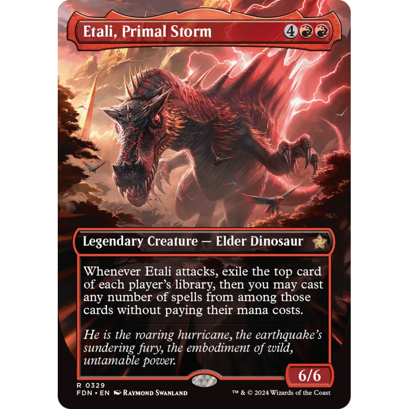 Etali, Primal Storm (Borderless) [Foundations]