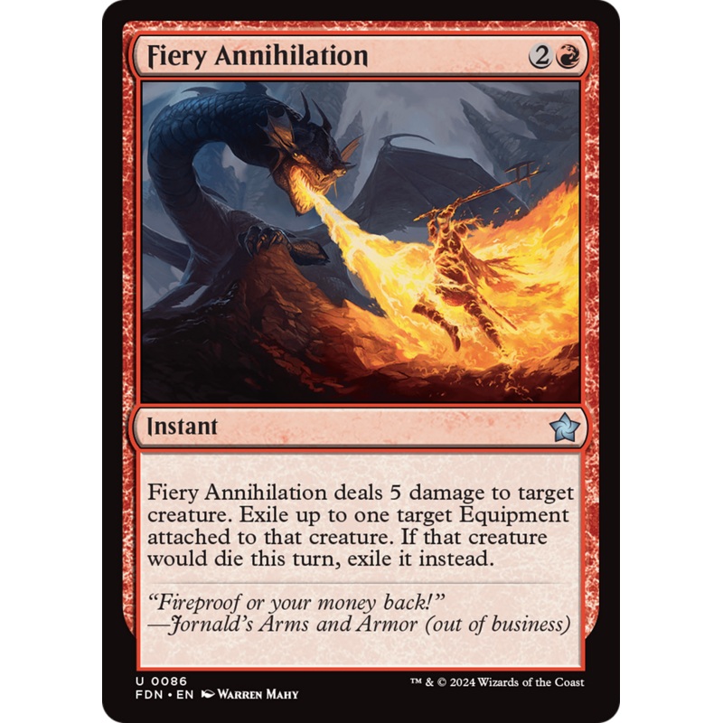 Fiery Annihilation [Foundations]