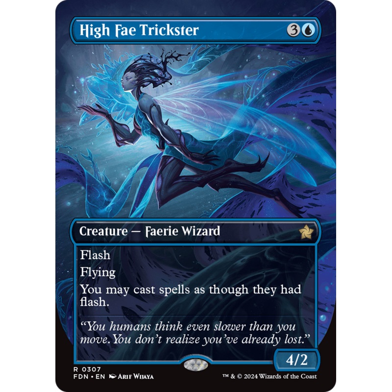 High Fae Trickster (Borderless) [Foundations]