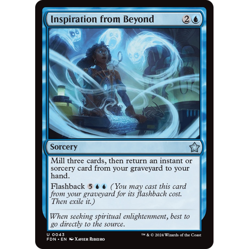 Inspiration from Beyond [Foundations]