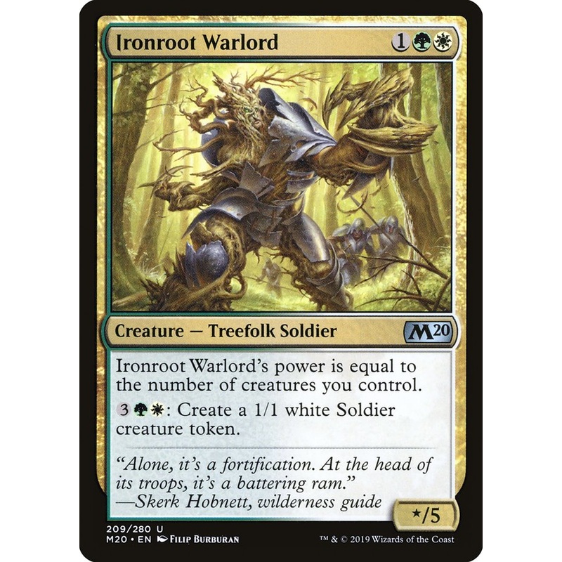Ironroot Warlord [Core Set 2020]