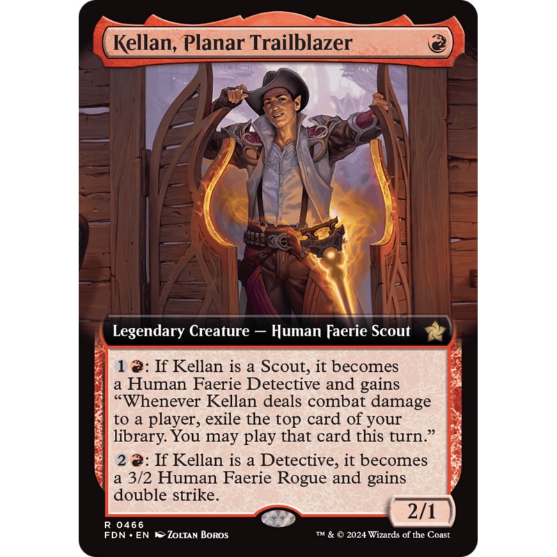 Kellan, Planar Trailblazer (Extended Art) [Foundations]