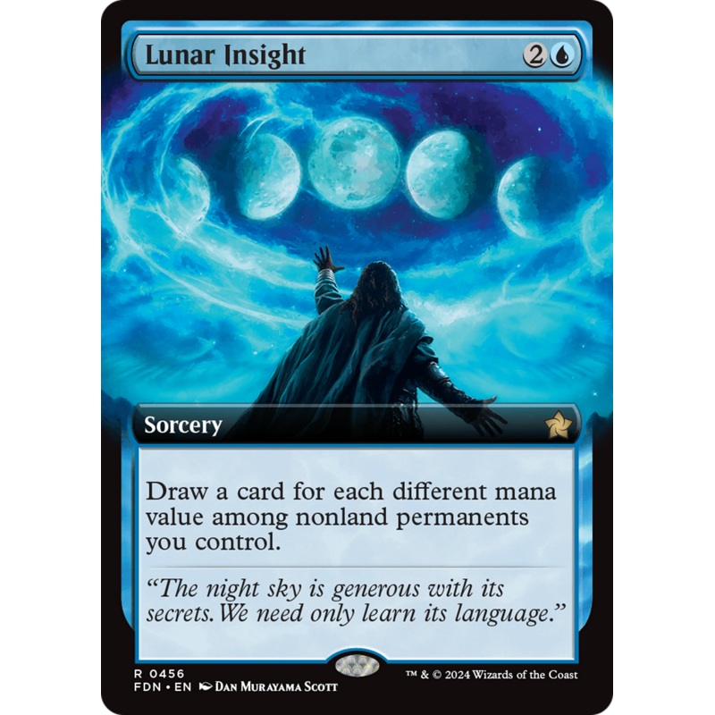 Lunar Insight (Extended Art) [Foundations]