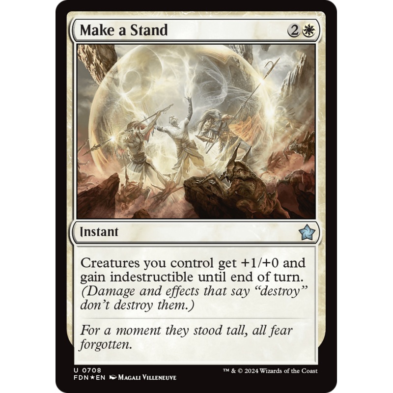 Make a Stand [Foundations]