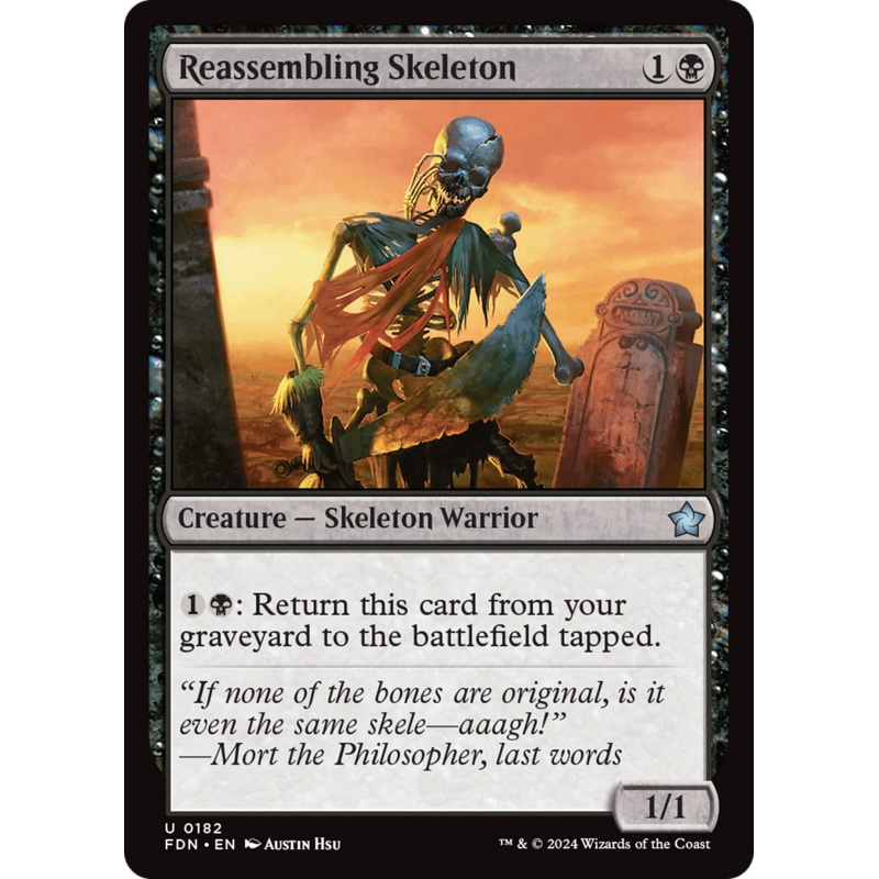 Reassembling Skeleton [Foundations]
