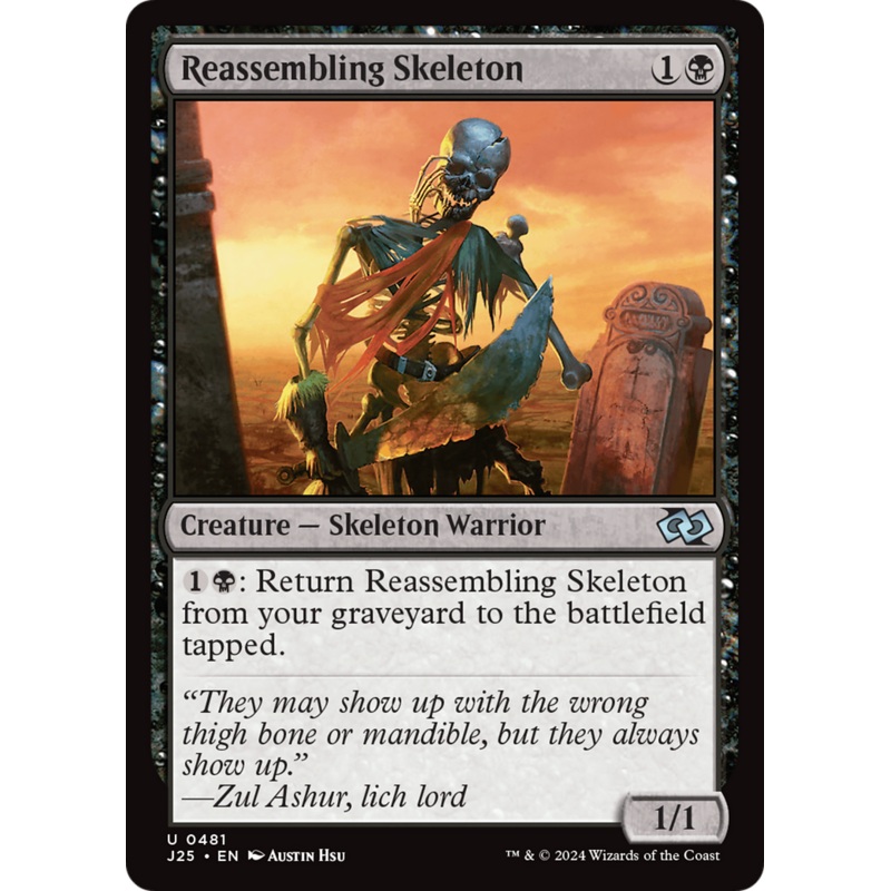 Reassembling Skeleton [Foundations Jumpstart]