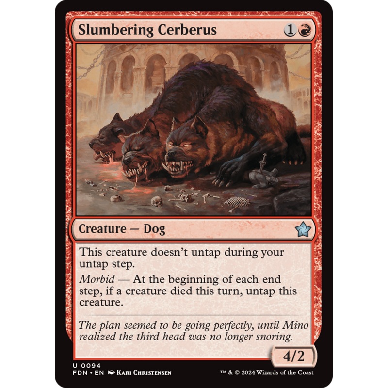 Slumbering Cerberus [Foundations]