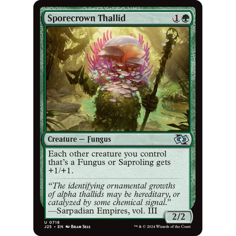 Sporecrown Thallid [Foundations Jumpstart]