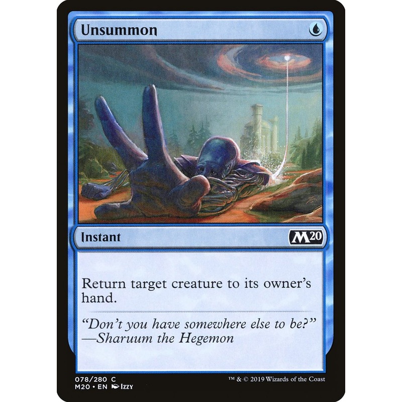 Unsummon [Core Set 2020]