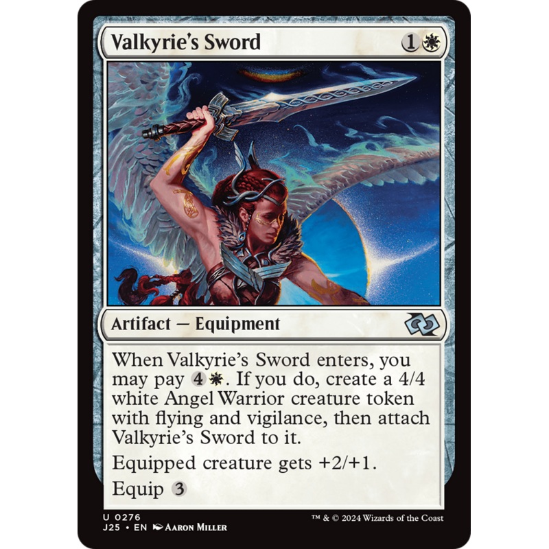 Valkyrie's Sword [Foundations Jumpstart]