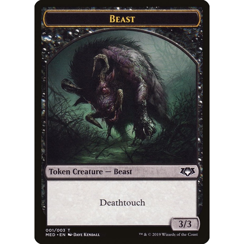 Beast Token [Mythic Edition Tokens]