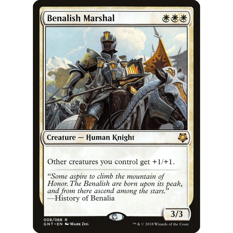Benalish Marshal [Game Night 2018]