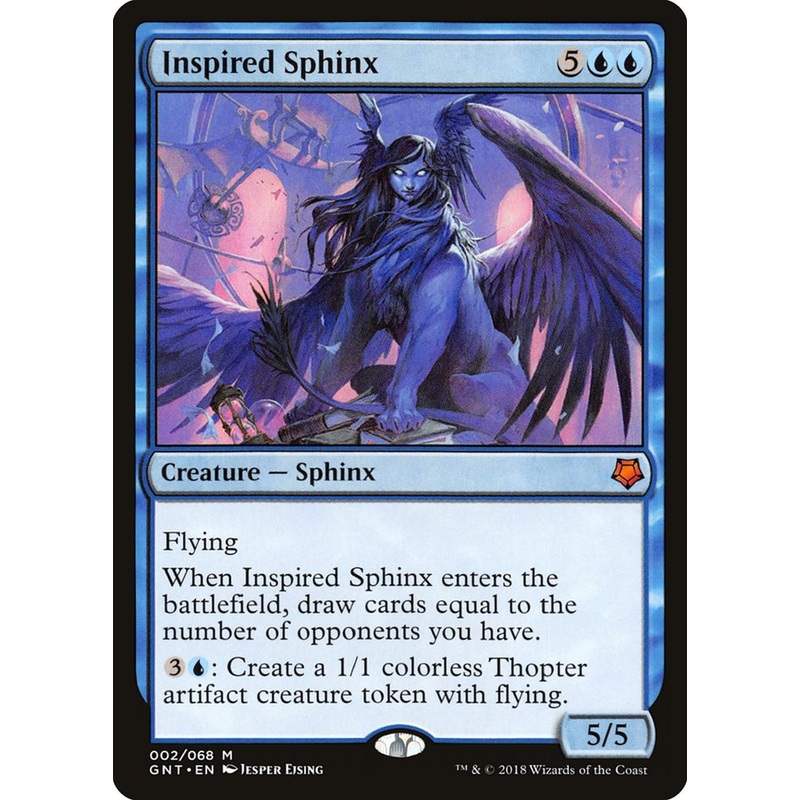 Inspired Sphinx [Game Night 2018]