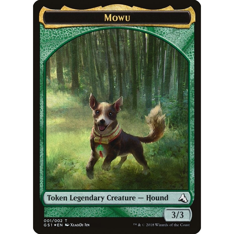 Mowu // Mowu Double-Sided Token [Global Series Jiang Yanggu & Mu Yanling]