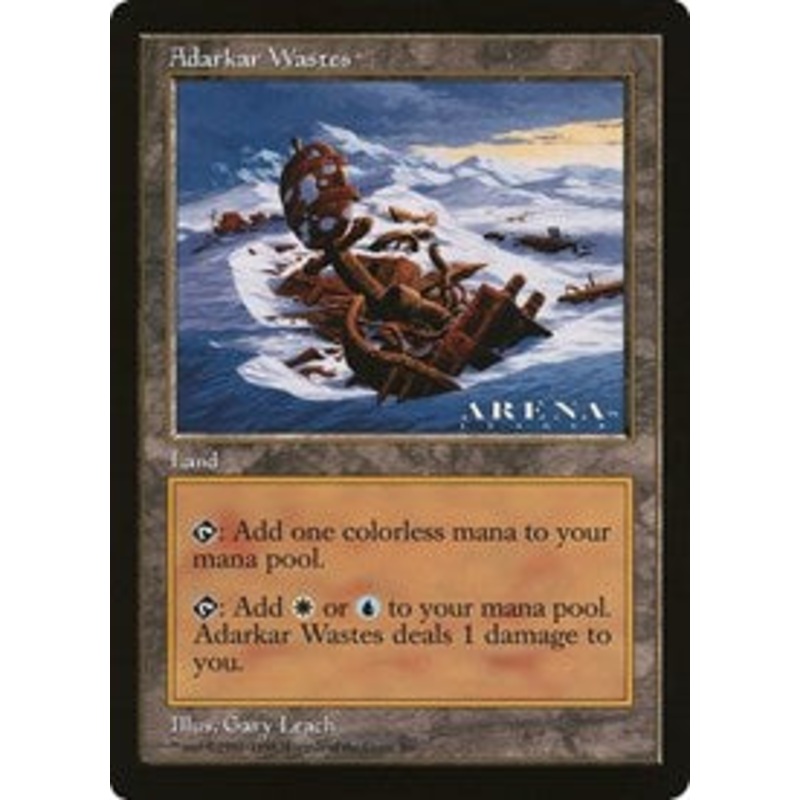Adarkar Wastes (Oversized) [Oversize Cards]