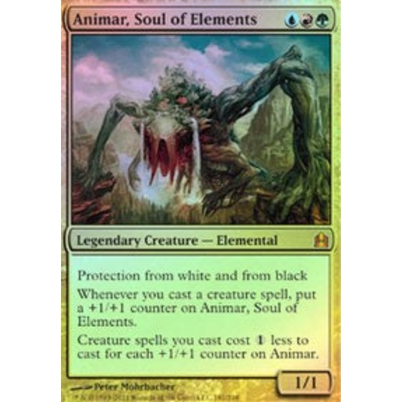 Animar, Soul of Elements (Oversized) [Commander 2011 Oversized]
