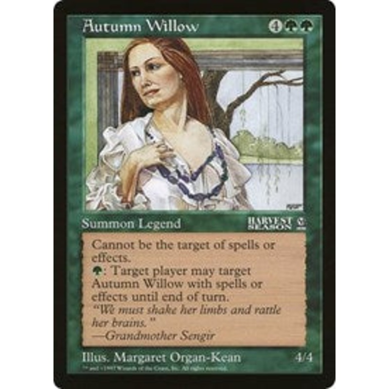Autumn Willow (Oversized) [Oversize Cards]