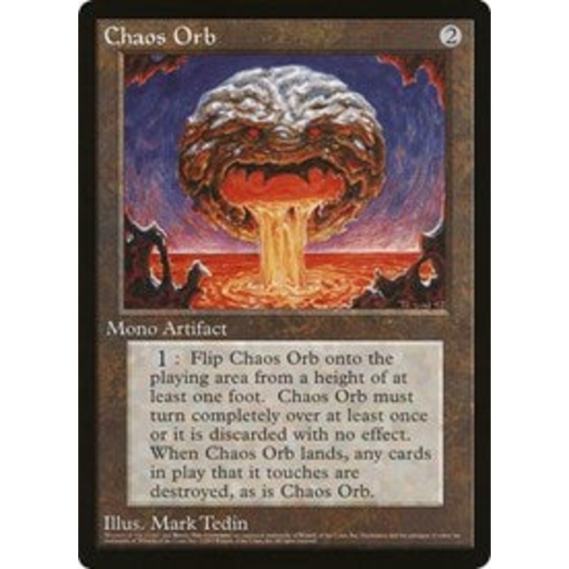 Chaos Orb (Oversized) [Oversize Cards]