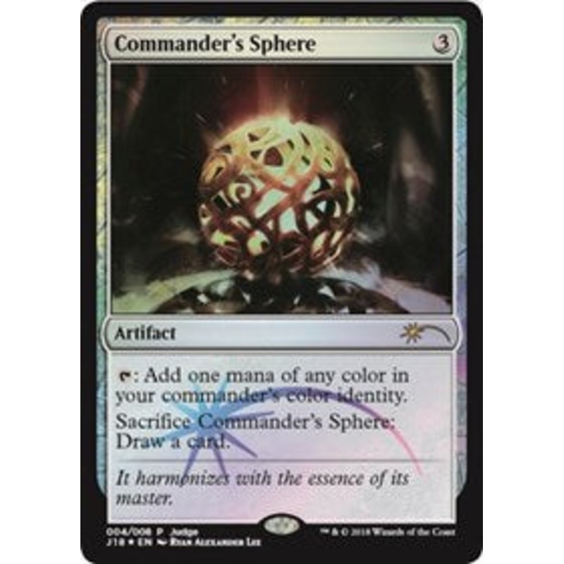Commander's Sphere [Judge Gift Cards 2018]
