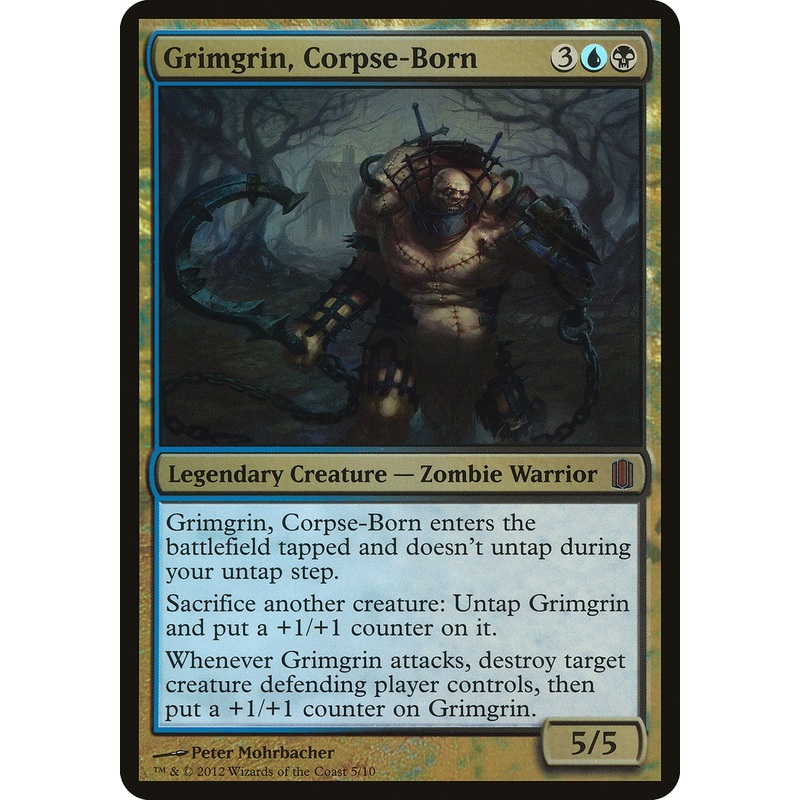 Grimgrin, Corpse-Born (Oversized) [Commander's Arsenal Oversized]