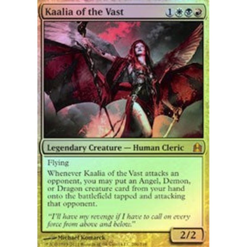 Kaalia of the Vast (Oversized) [Commander 2011 Oversized]