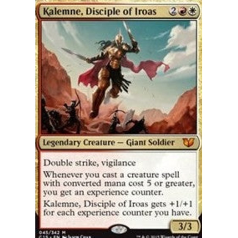 Kalemne, Disciple of Iroas (Oversized) [Commander 2015 Oversized]