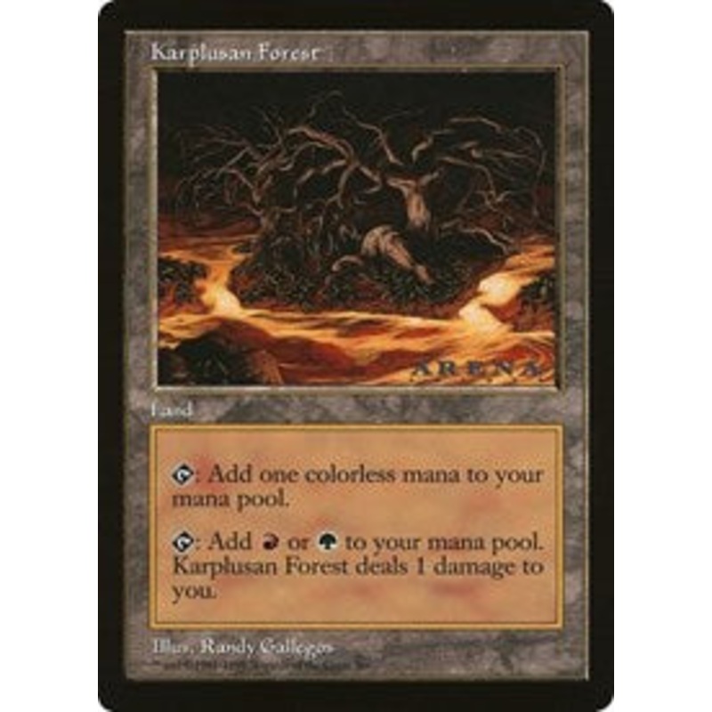 Karplusan Forest (Oversized) [Oversize Cards]