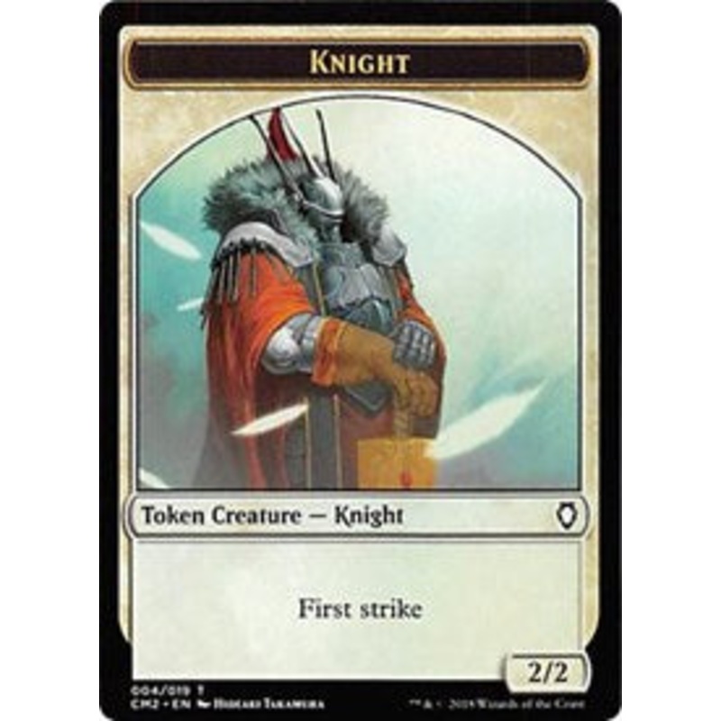 Knight Token [Commander Anthology Volume II Tokens]