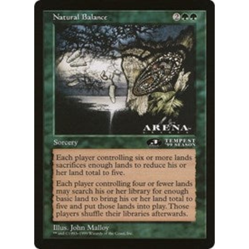 Natural Balance (Oversized) [Oversize Cards]